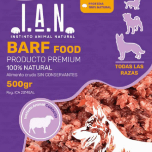 BARF CORDERO PERROS 500g