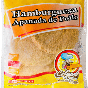 HAMBURGUESA DE POLLO APANADA