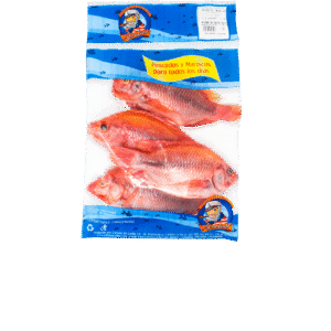 TILAPIA ROJA X 3 UD PESO VARIABLE. KG